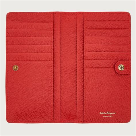 ferragamo cheap wallet red half best|gancini continental wallet.